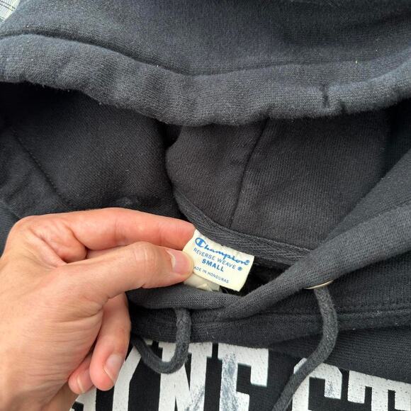 Vintage 00s Wayne State Reverse Weave Champion Sweatshirt - Picture 4 of 4